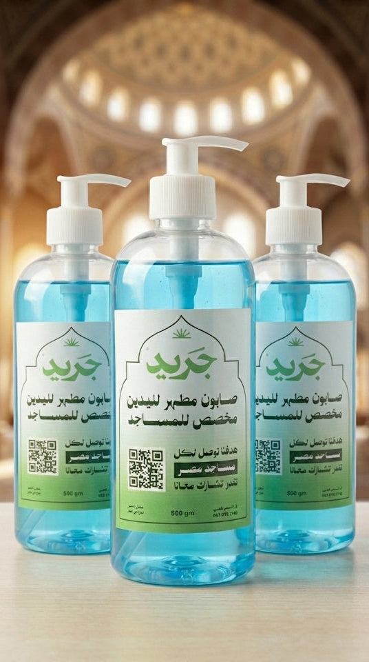 Hand soap for mosques